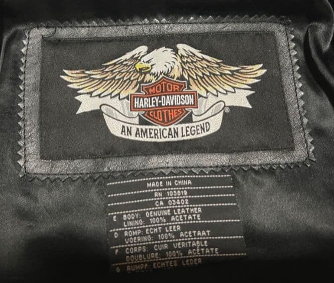 Harley-Davidson ライダースジャケット Sサイズ