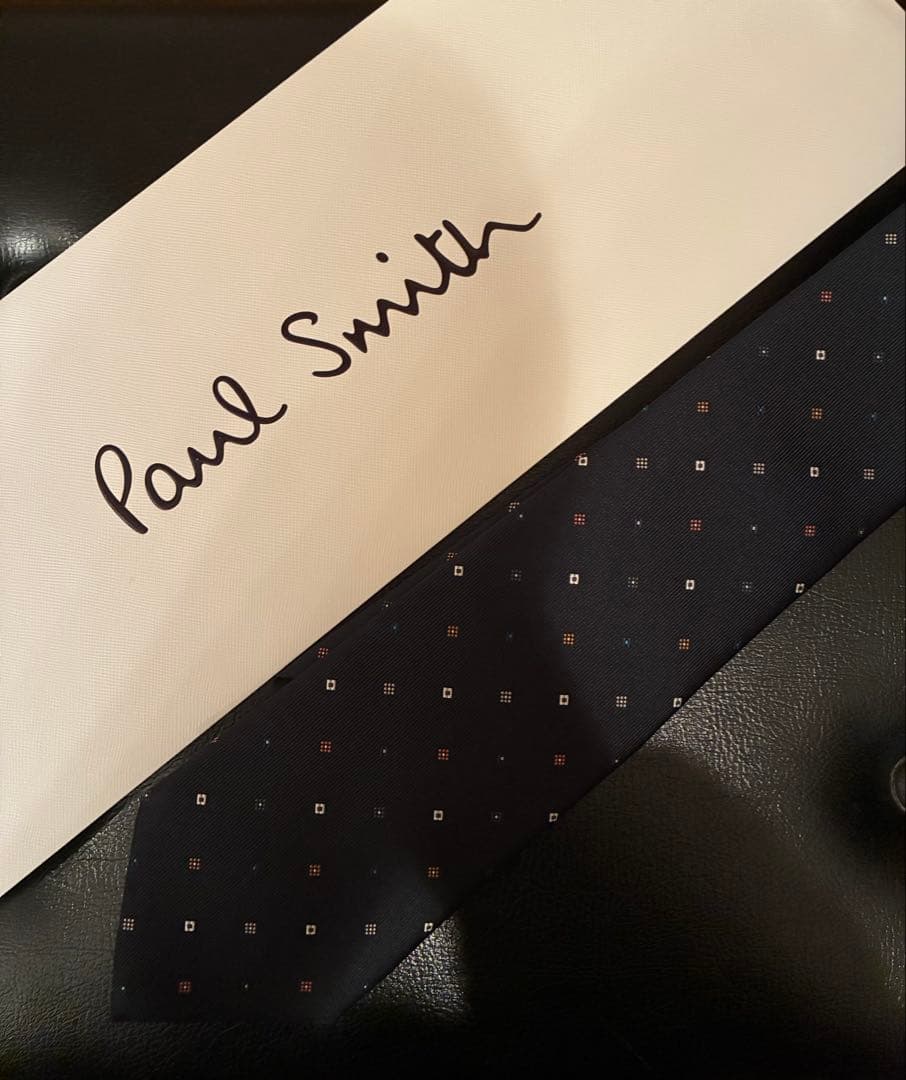 Paul Smith ネイビー ネクタイ