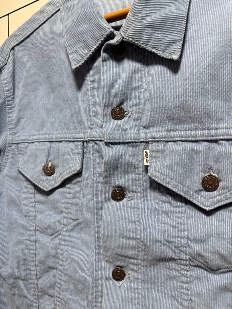 ジャケット・アウター levis corduroy jacket sax blue