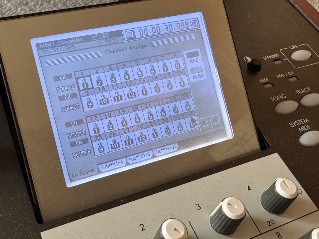 美品　簡易動作確認済み　KORG D3200 マルチトラックレコーダー