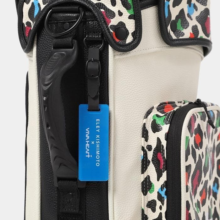 新品 VIVA HEART ビバハート スタンド キャディバッグ オフホワイト