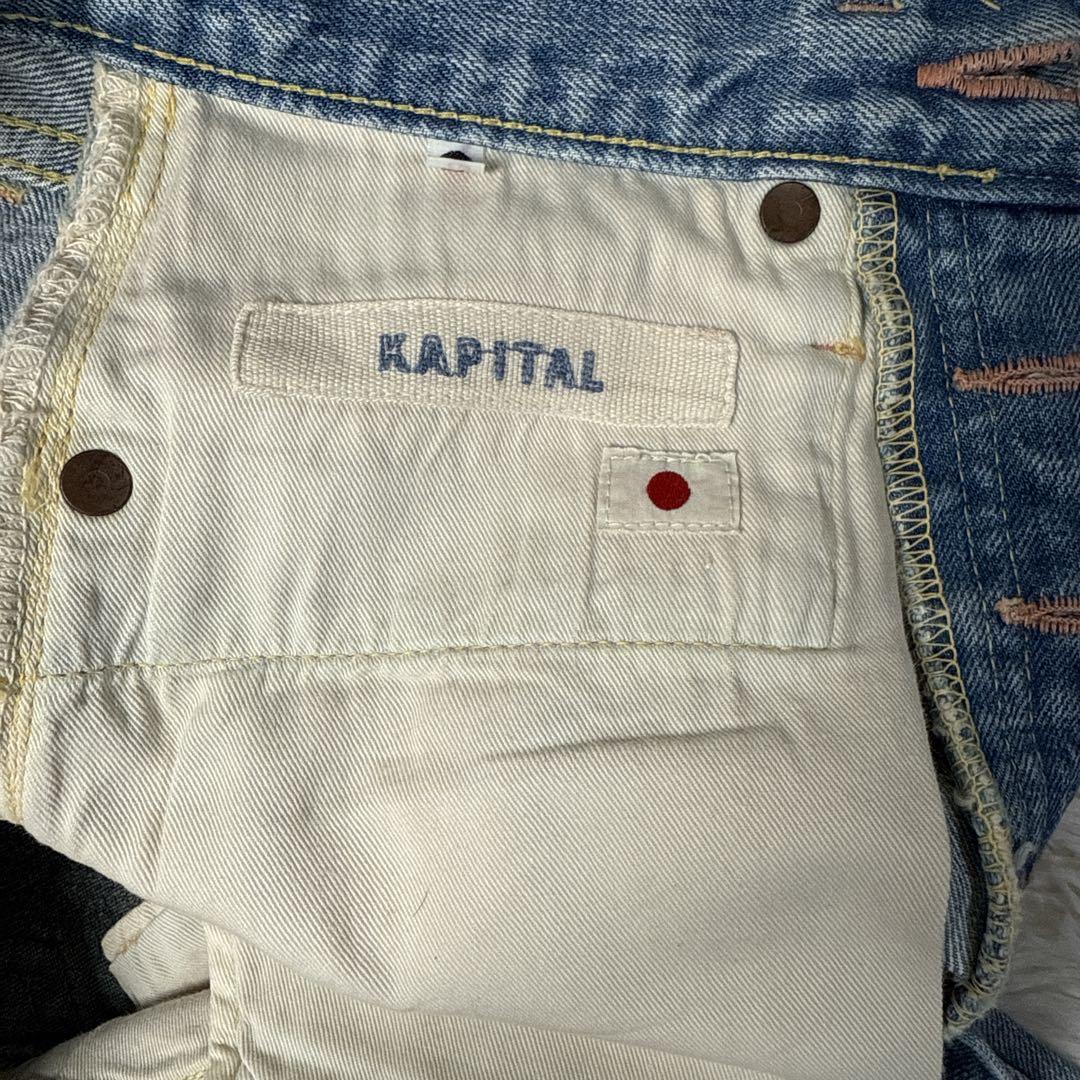 KAPITAL BORO リメイク加工デニム 28 日本製 セルビッジ 赤耳
