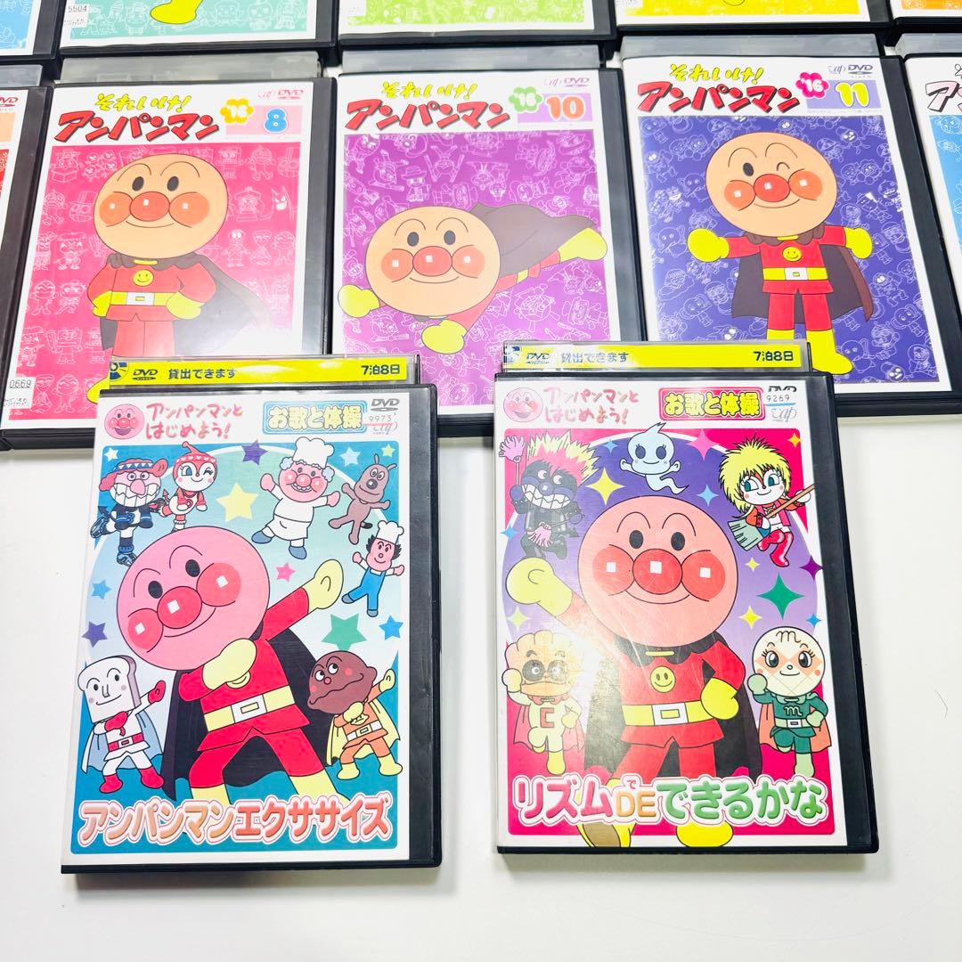 それいけ!アンパンマン '16　あんぱんぱんとはじめよう！　12枚セット　DVD