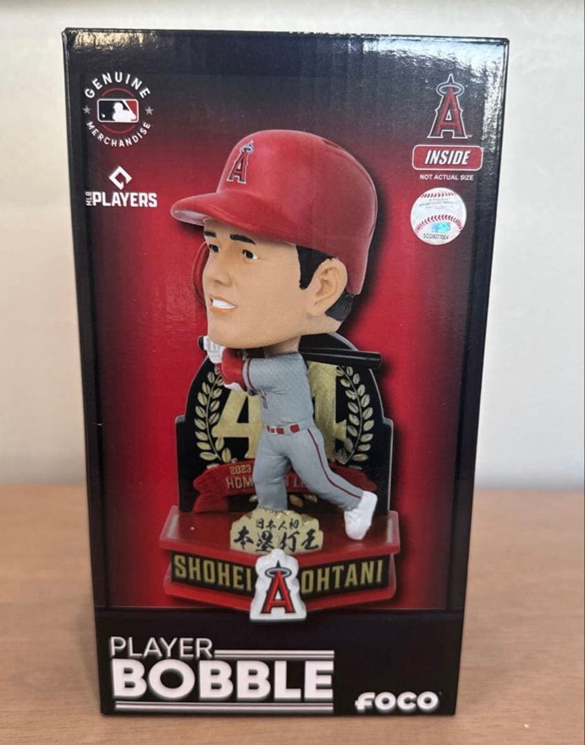 【408体限定】 大谷翔平 ボブルヘッド エンゼルス 2023年 本塁打王記念