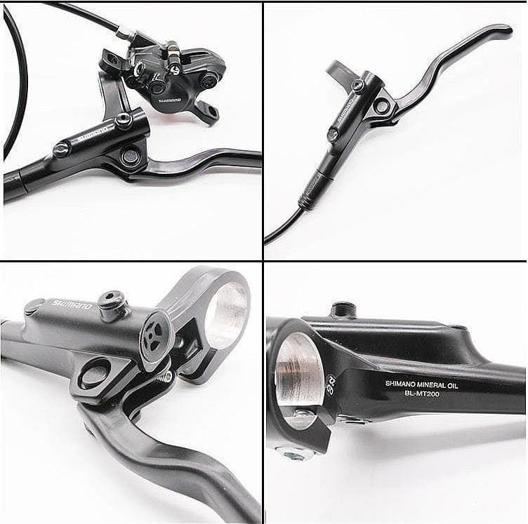 MT200油圧ブレーキ+SRAMローター２枚(160mm、180mm組み合わせ）