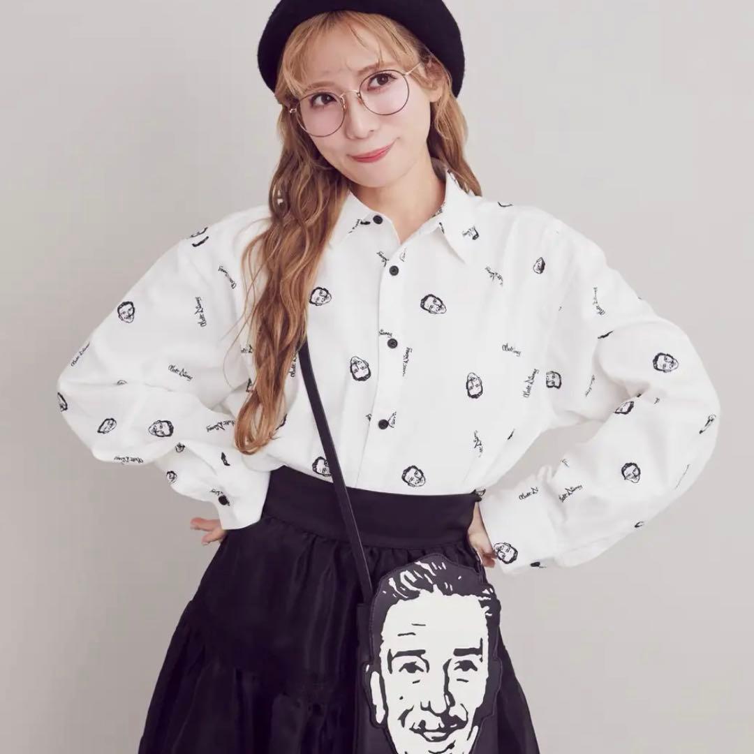Areeam Disney THE MARKET ウォルト・ディズニー総柄シャツ