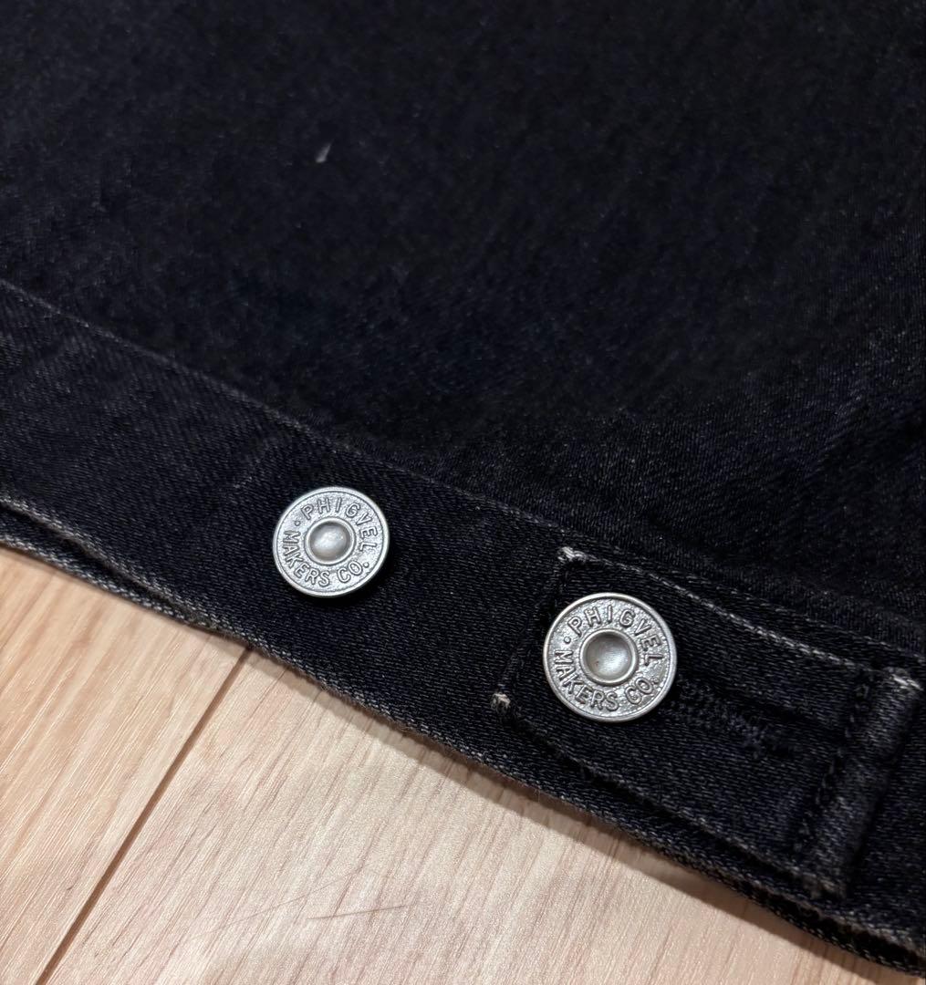 【PHIGVEL】CLASSIC JEAN JACKET BLACK