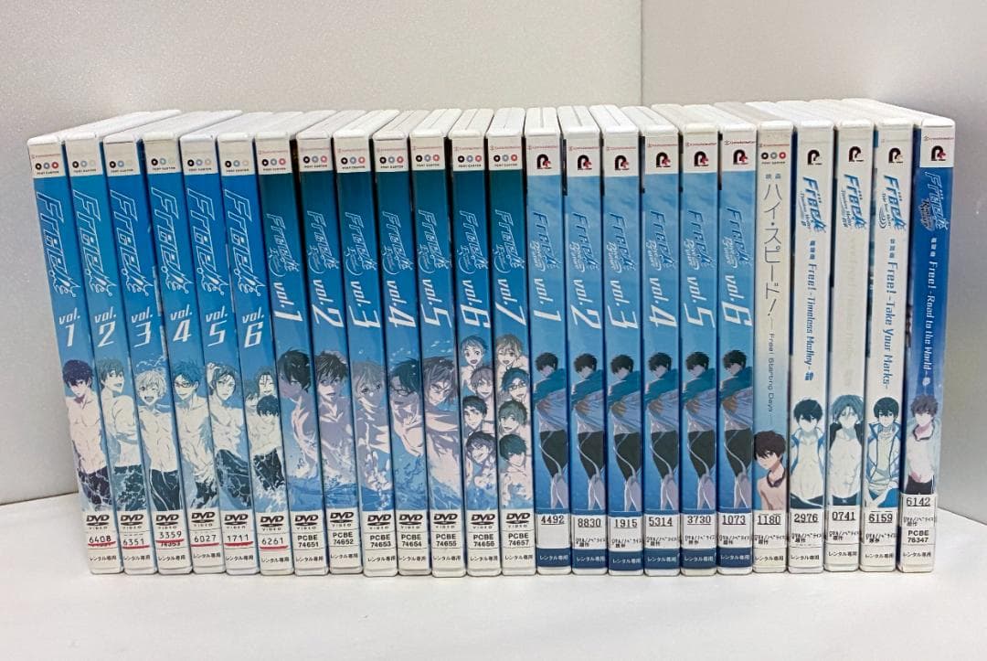 Free! 1期 2期 3期＋劇場版 5点セット DVD