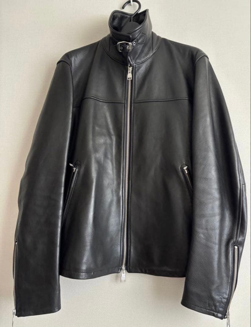 ♦︎TAKEO KIKUCHI♦︎ラムレザージャケット　⭐︎美品⭐︎ライダース