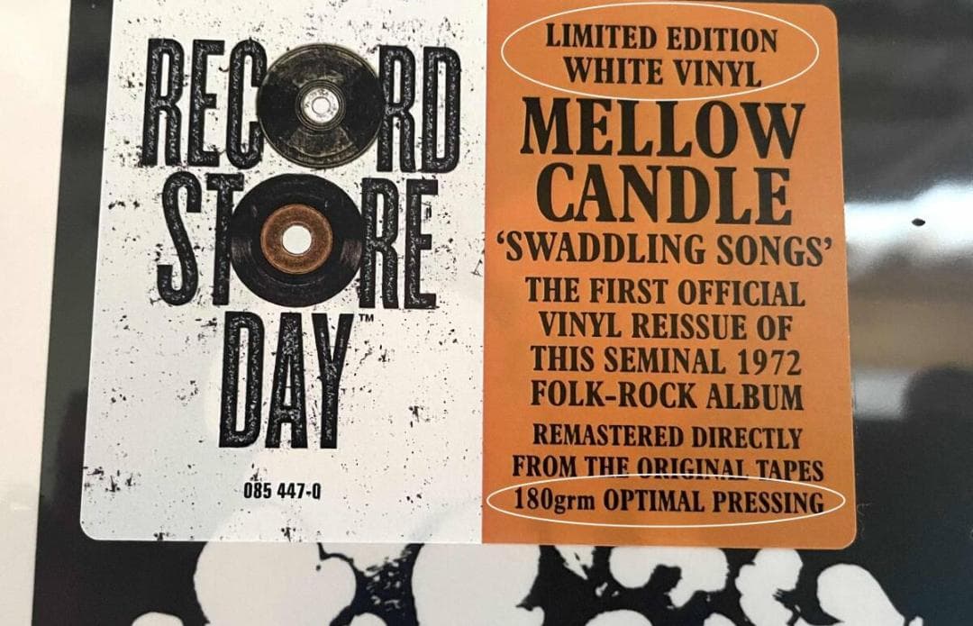MELLOW CANDLE - SWADDLING SONGS 限定ホワイト盤