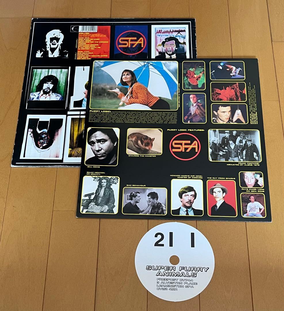 洋楽 Super Furry Animals/Fuzzy logic LP