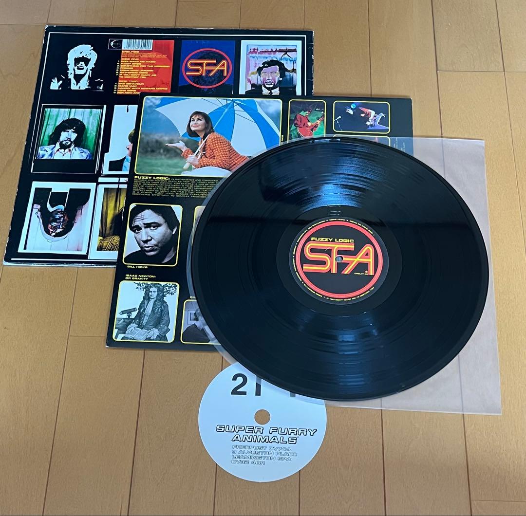 洋楽 Super Furry Animals/Fuzzy logic LP