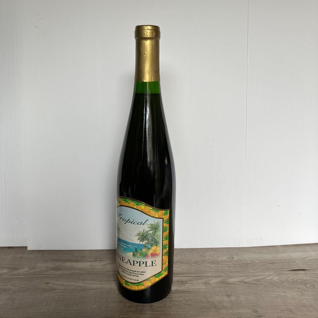 E-壁未開封 古酒 パイナップルワイン トロピカル アメリカ産 750mlレトロ