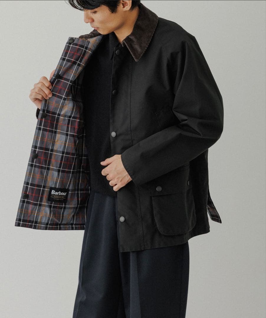《別注》【Barbour/バブアー】REVERSIBLE BEDALE
