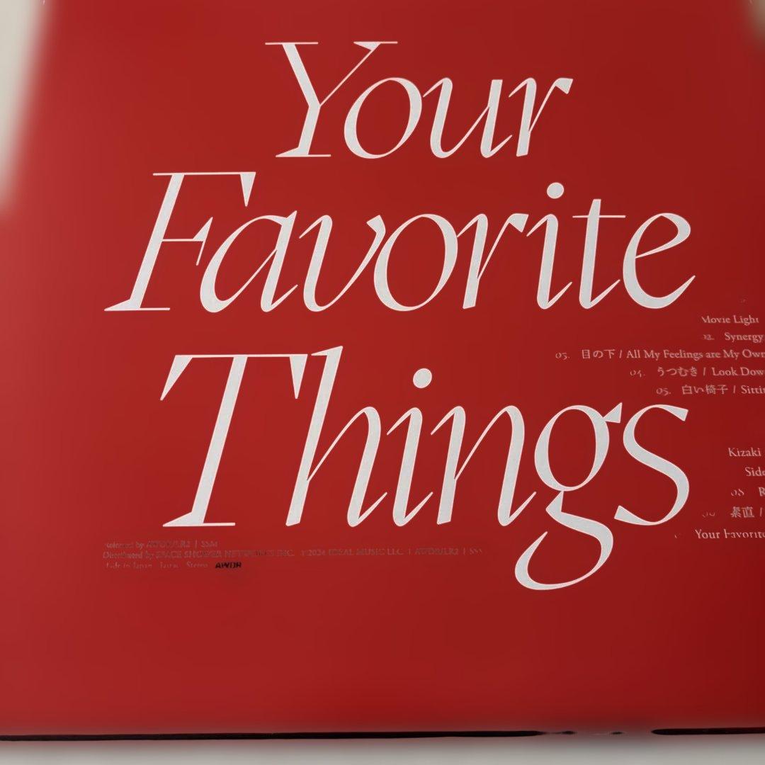柴田聡子「Your Favorite Things」 LP アナログレコード
