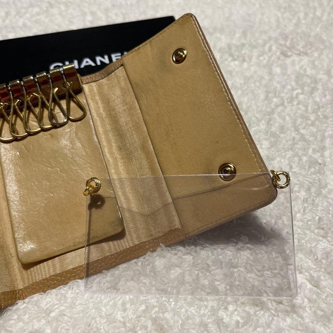 特別価格❣️CHANEL キーケース　正規品　ショルダーチェーン付き　ケース