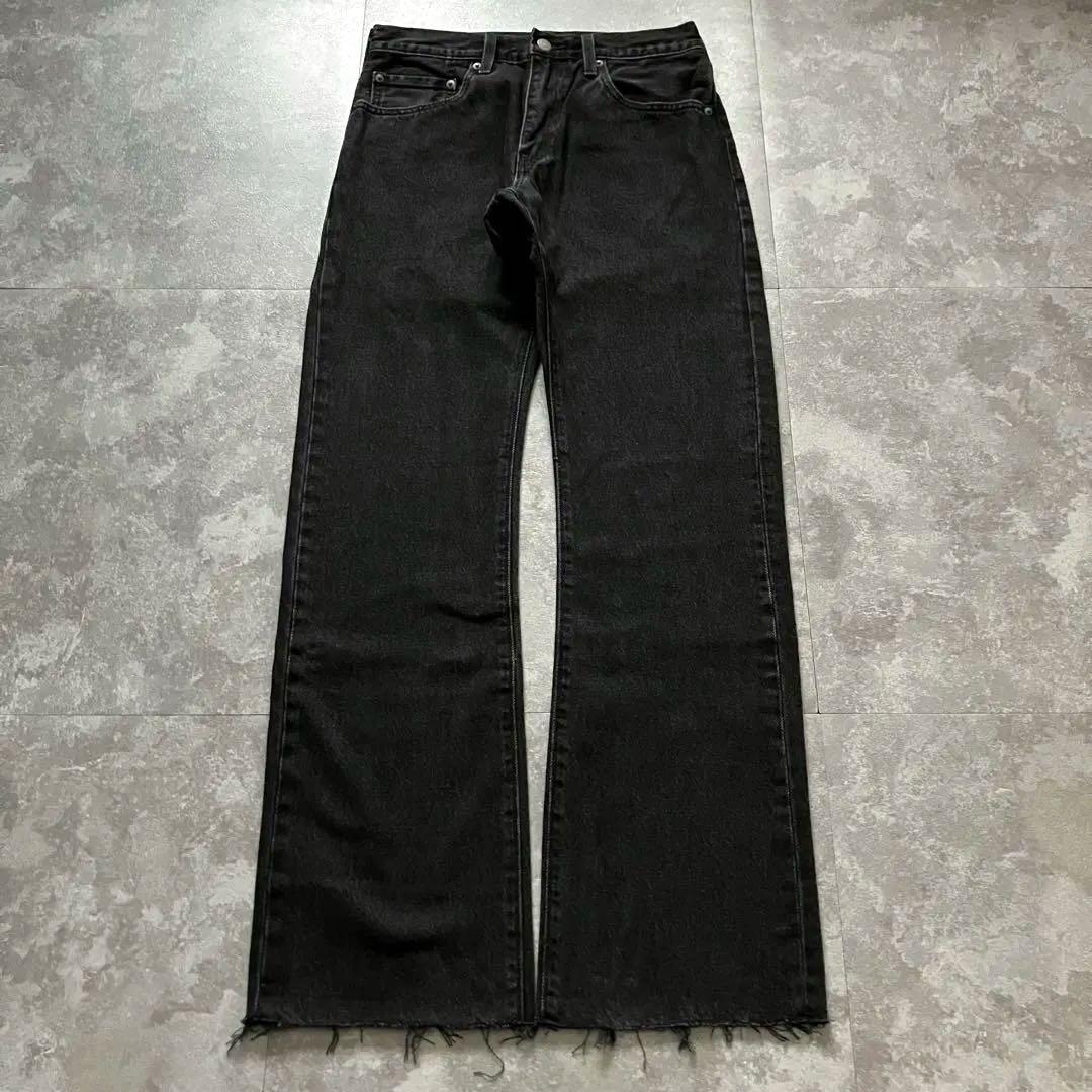 パンツ Levi's premium 517 black flare denim Y2K