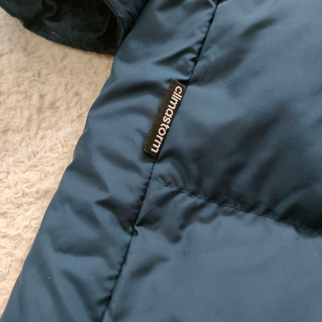 【adidas】超ロングベンチコート ネイビー ダウン美品