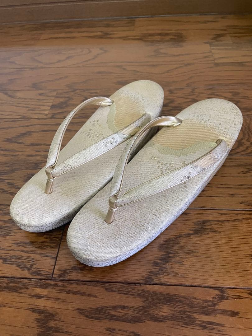 おき宗　和装バッグ　草履　セット