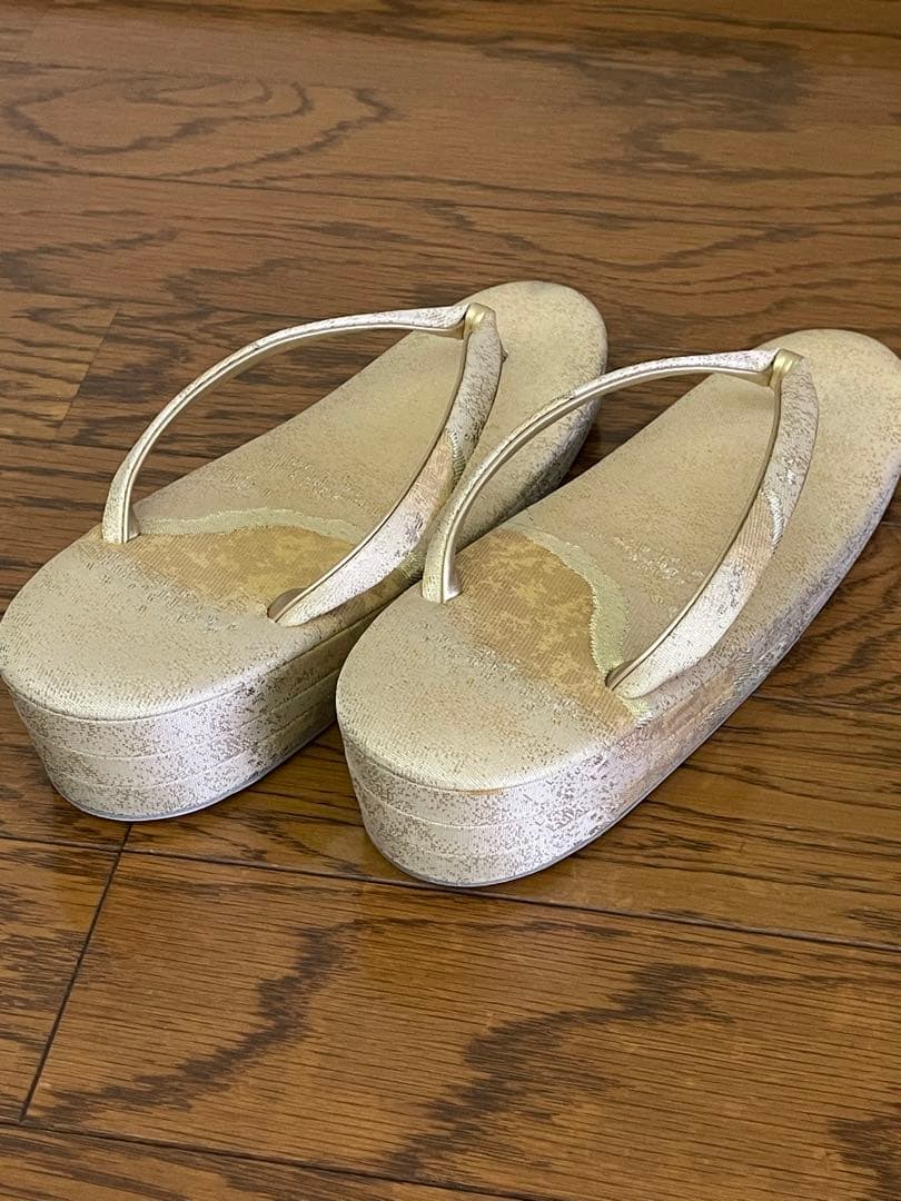 おき宗　和装バッグ　草履　セット