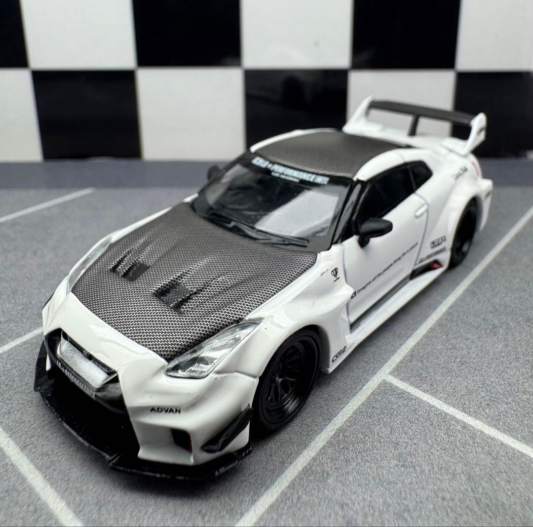 ミニカー MINIGTLB-SilhouetteWORKSGT NISSAN35GT-RR