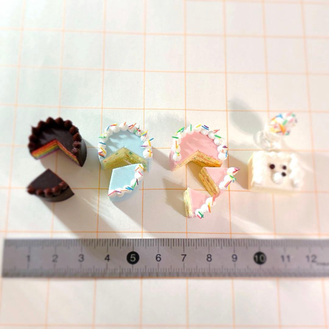ミニチュアスイーツ　カラフル詰め合わせセット　ミニチュアフード　ハンドメイド