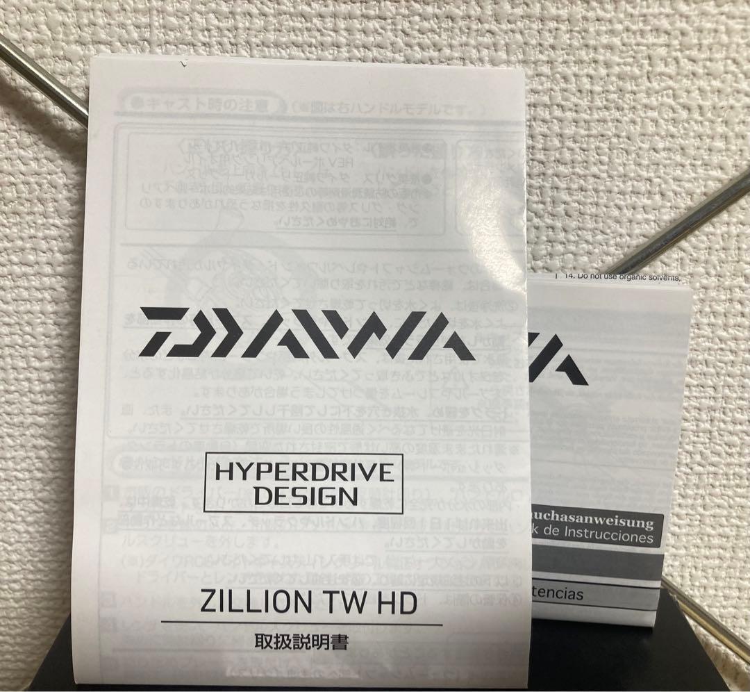 ☆未使用！！ DAIWA ベイトリール 22ジリオン TW HD 1000XHL