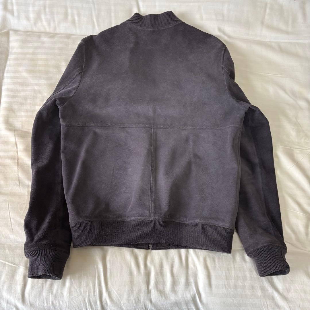 最終価格【極美品】Louis W. A.P.C レザーブルゾン グレー