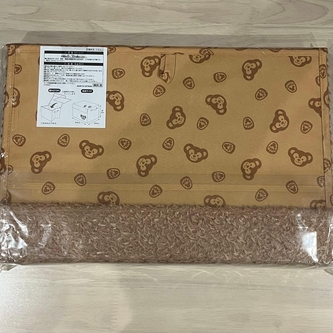 【値下】ディズニー ダッフィー ふわもこ収納BOX