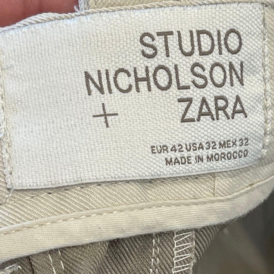 studio nicholson +zara ツイルスーツパンツ【size L】