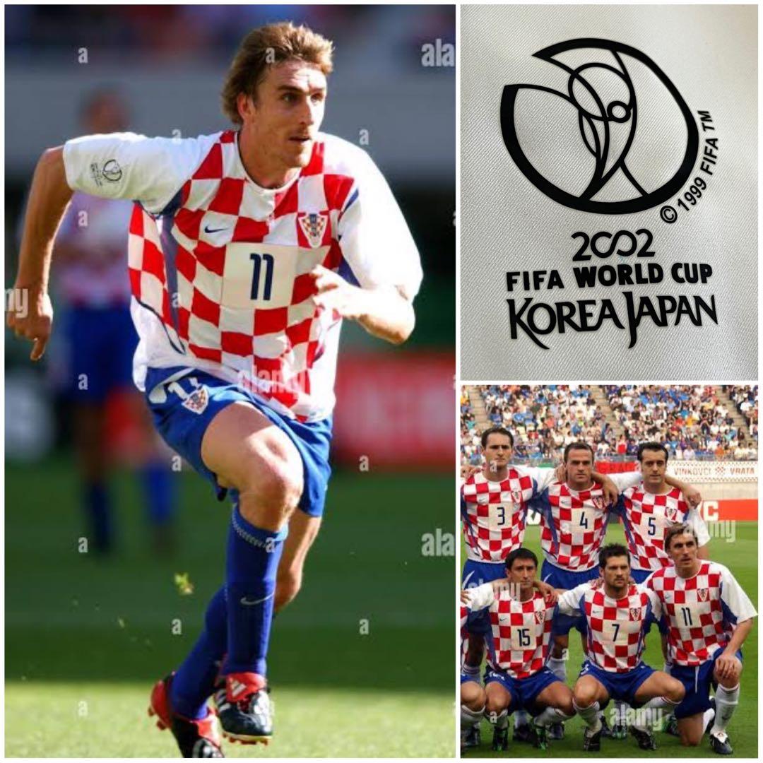 【正規品 オーセンティック】2002W杯クロアチア代表 ボクシッチ L ナイキ