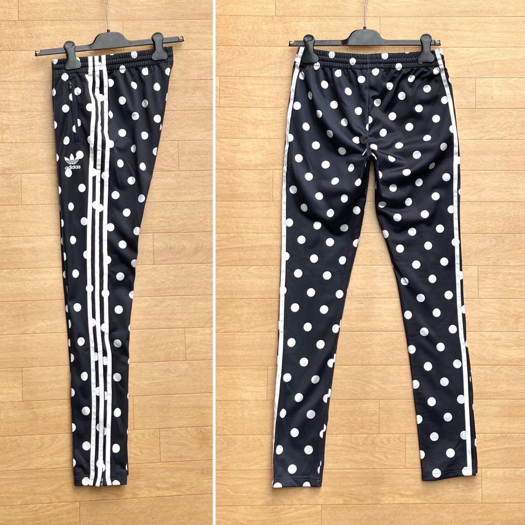 アディダス オリジナルス トラックパンツ スーパーガール ドット 水玉