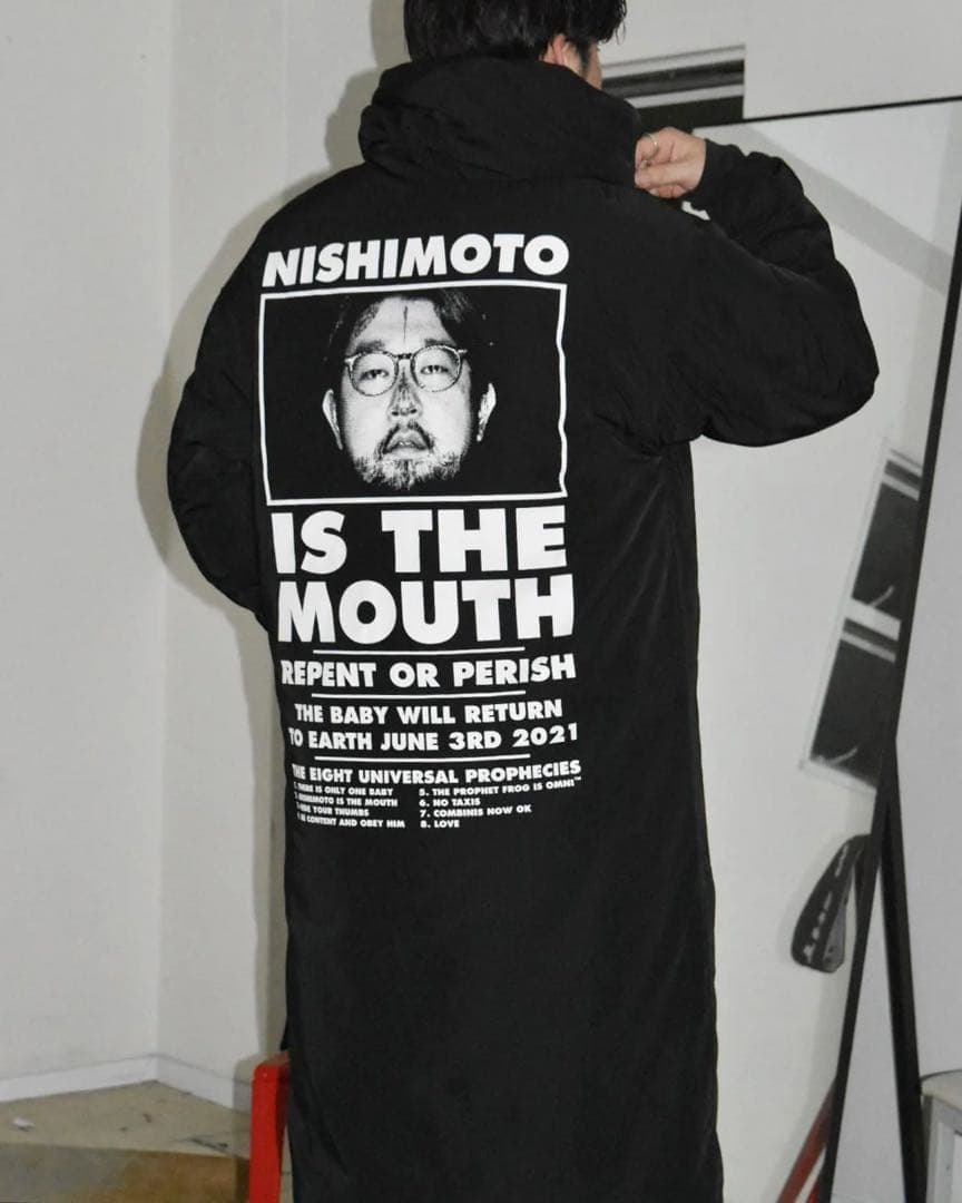 NISHIMOTO IS THE MOUTH ベンチコート XL