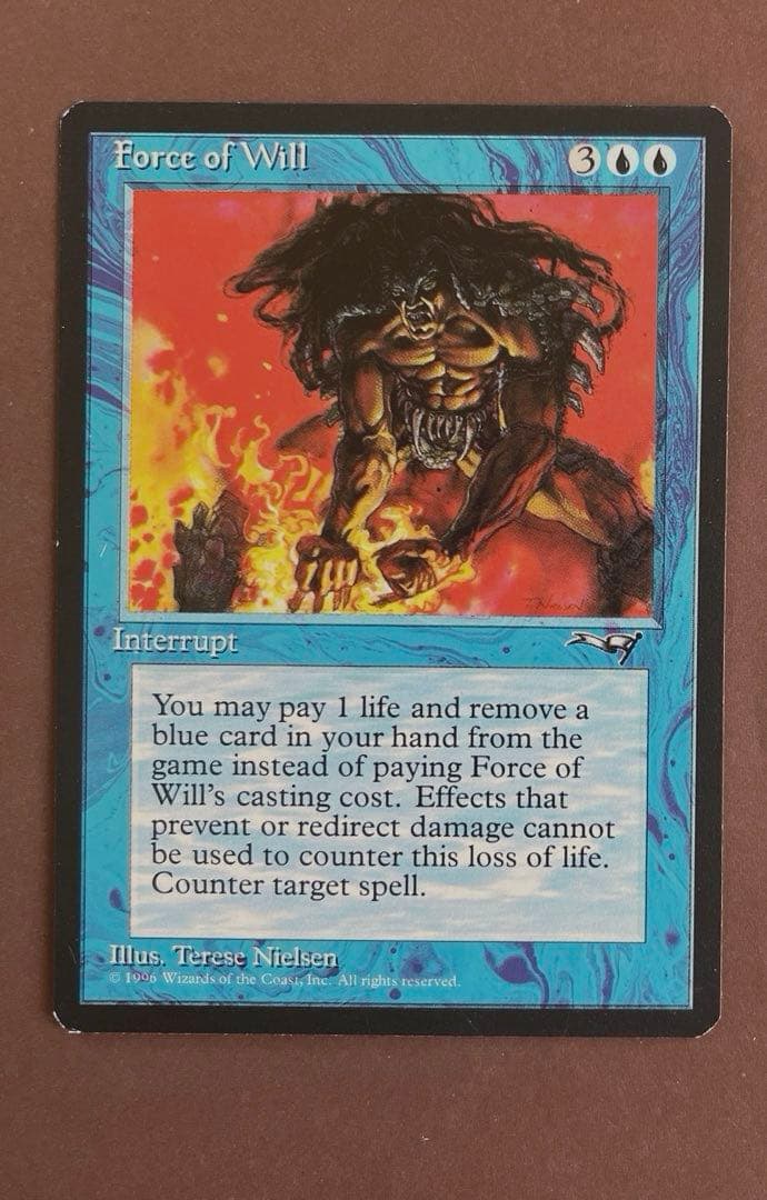 ハ*ク様 Force of Will MTG 意思の力　d マジックザギャザリン