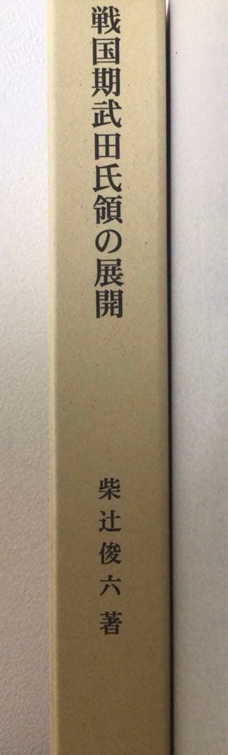 戦国期武田氏領の展開　柴辻俊六