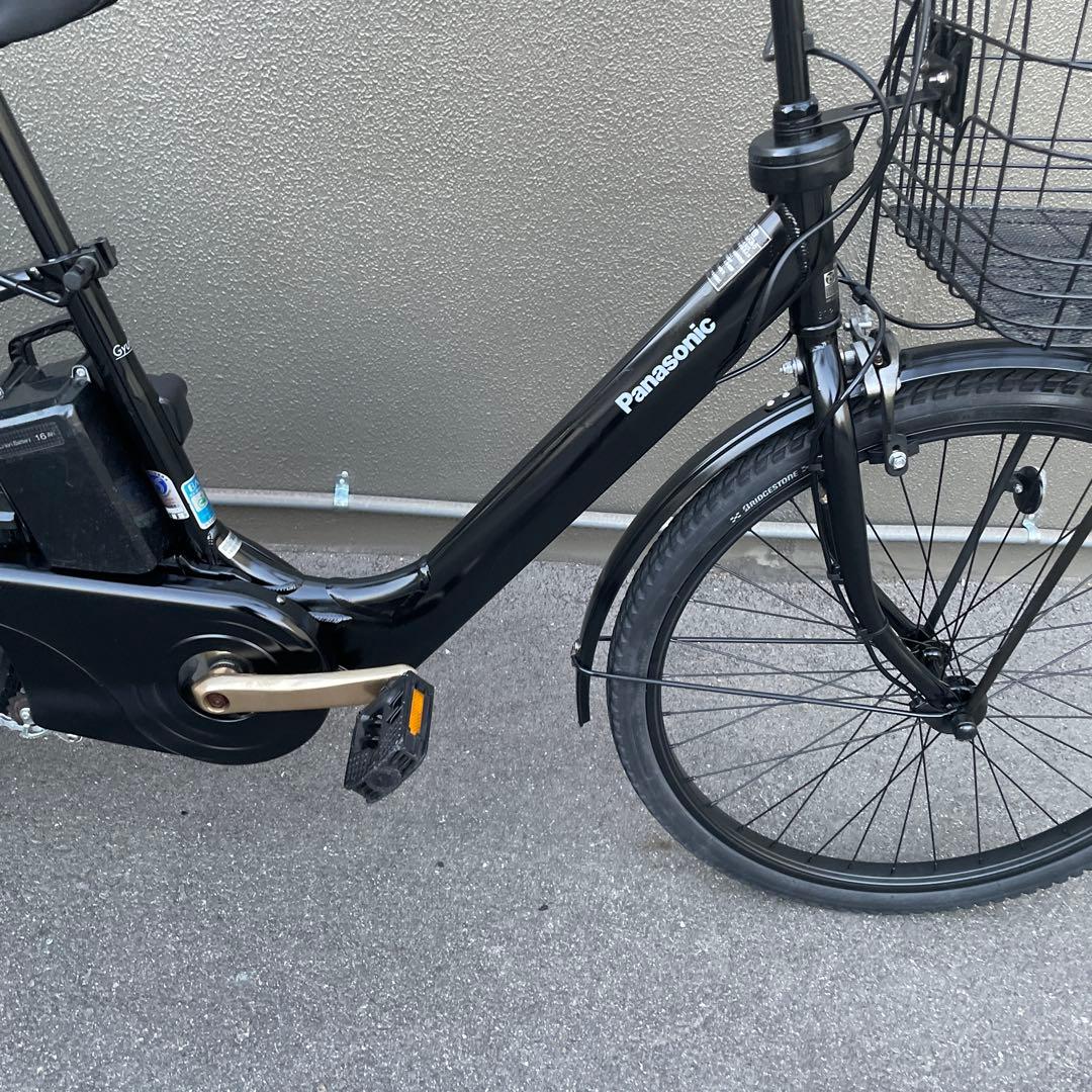 パナソニック電動アシスト自転車26インチ 16Ah ブラック