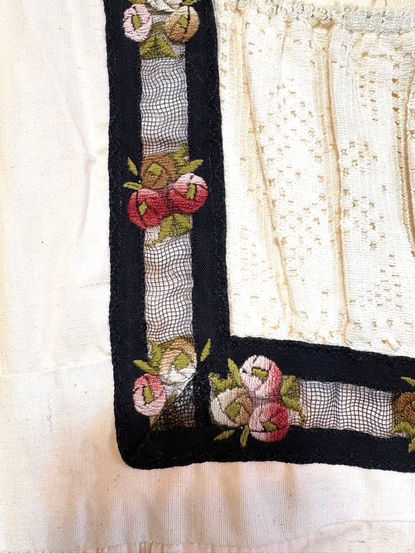GUNNE SAXヴィンテージ古着レースワンピース　刺繍