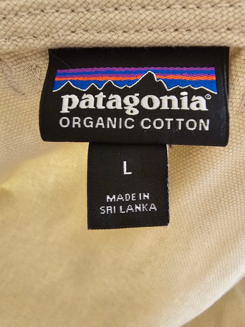patagonia オーガニックコットン キャンバスジャケット