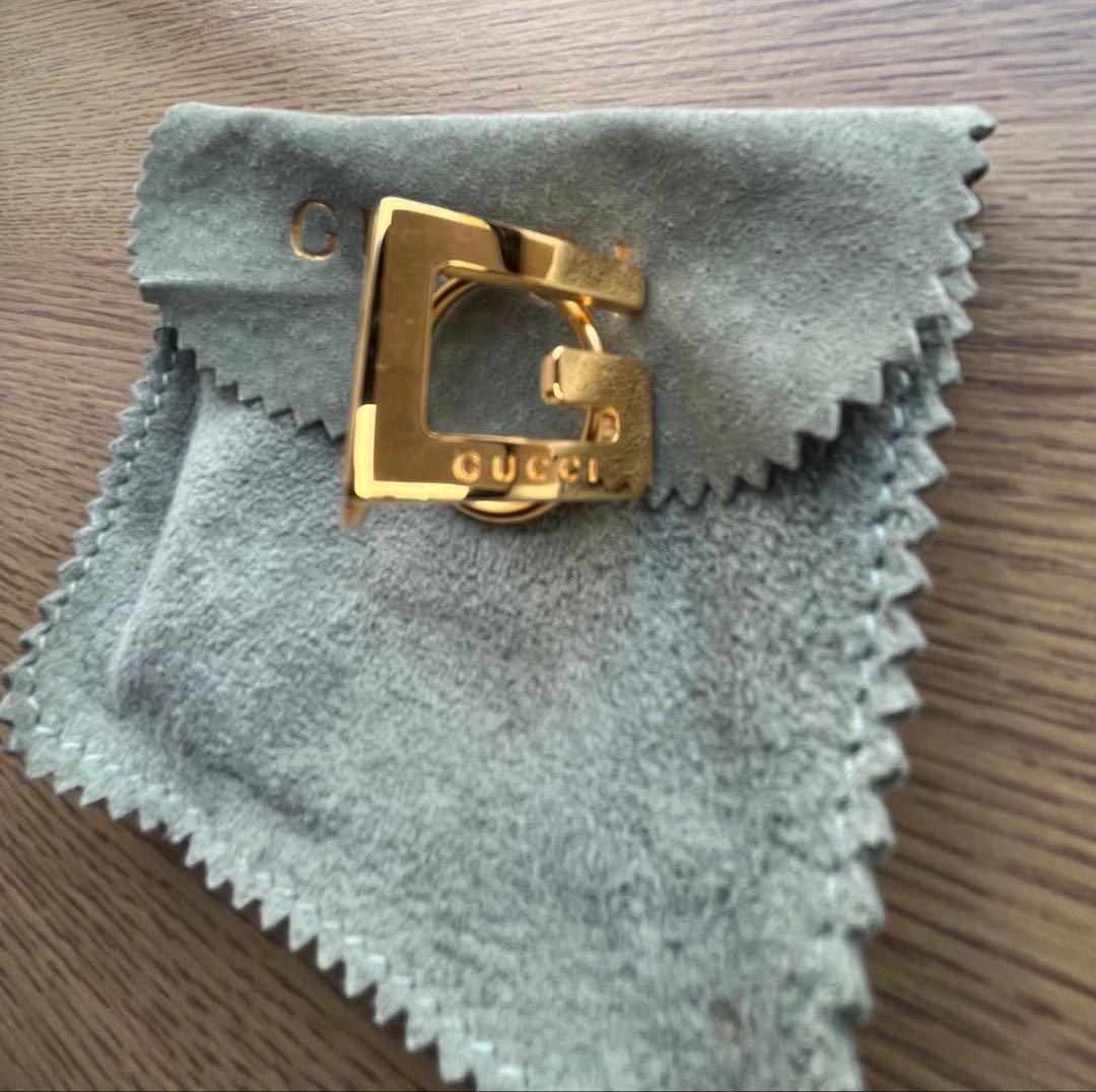 【美品】GUCCI グッチ　スカーフリング