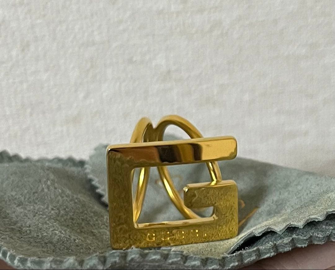 【美品】GUCCI グッチ　スカーフリング