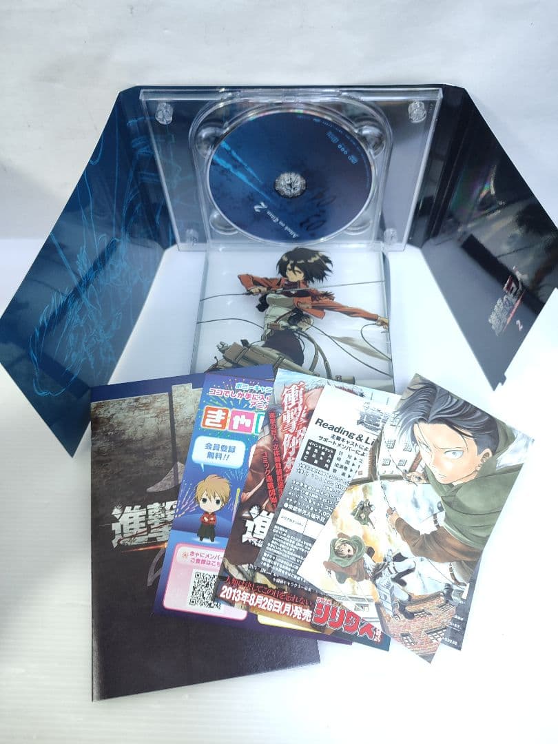 進撃の巨人 season1 初回限定DVD 全巻セット ＋ 限定特典DVD全5巻