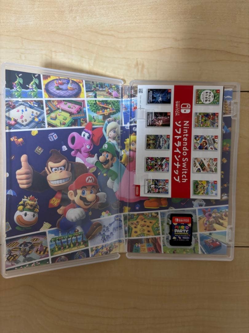 Switchソフトマリオパーティースーパースターズ　スーパーマリオ3Dワールド