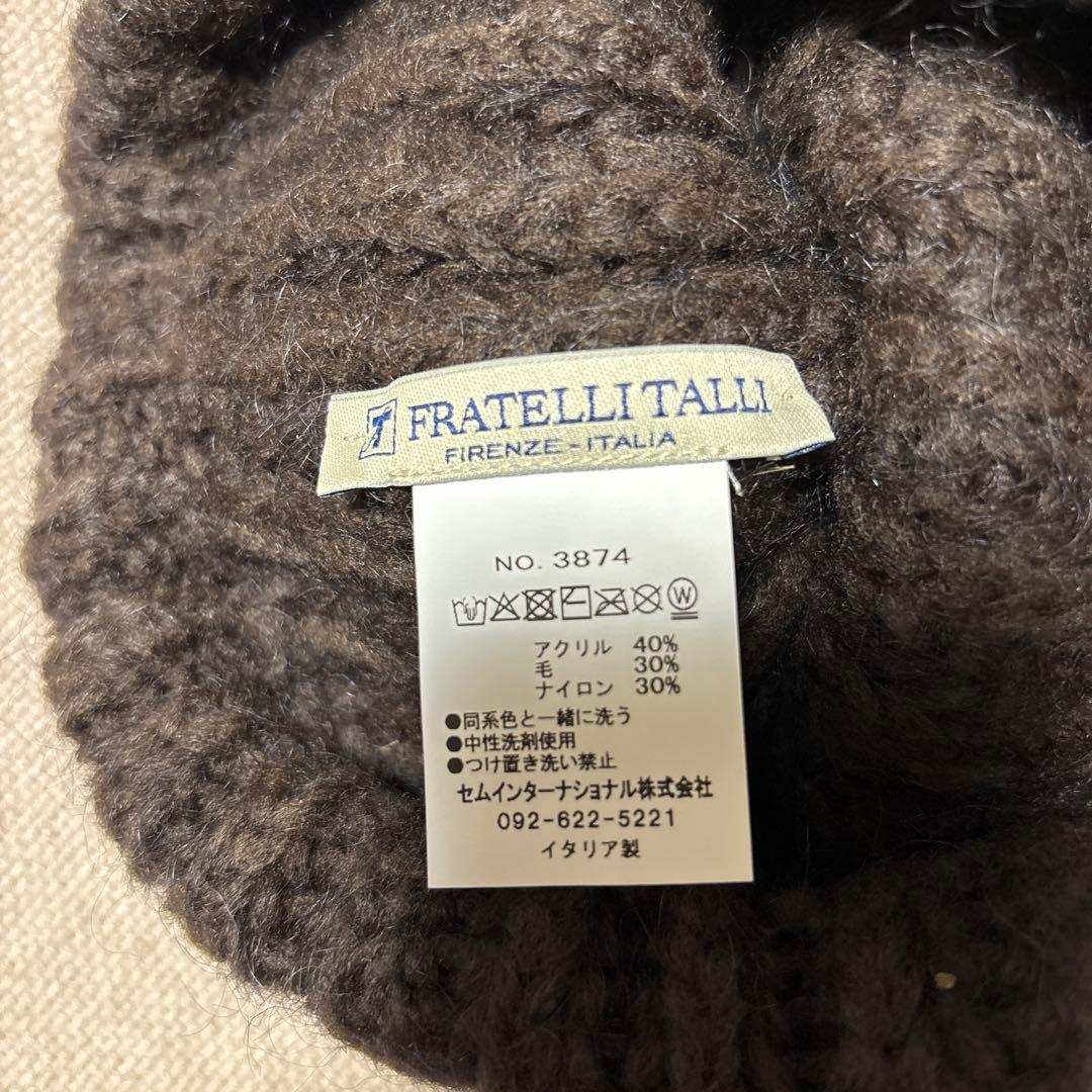 新品 スローブイエナ Fratelli Talli MOHAIRKNIT CAP