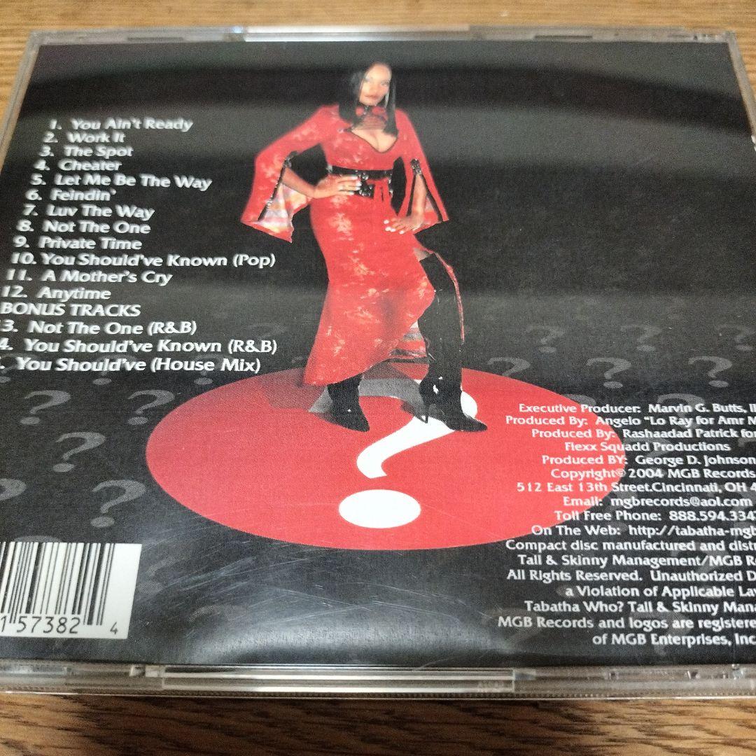 洋楽 Tabatha Who? 2004 indie R&B