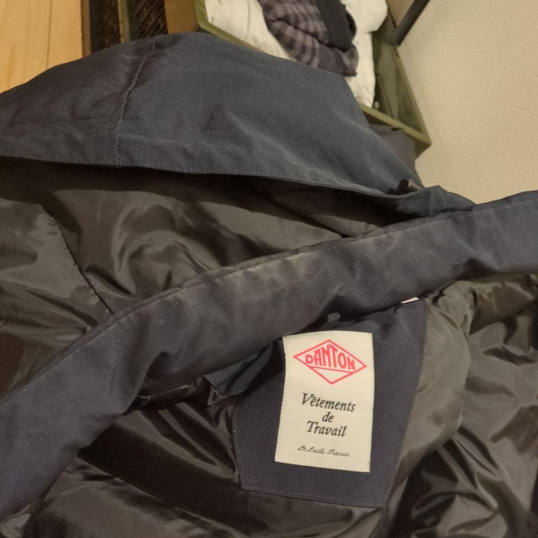 DANTON×DOORS 別注ダウンベスト ネイビー サイズ42（XL）