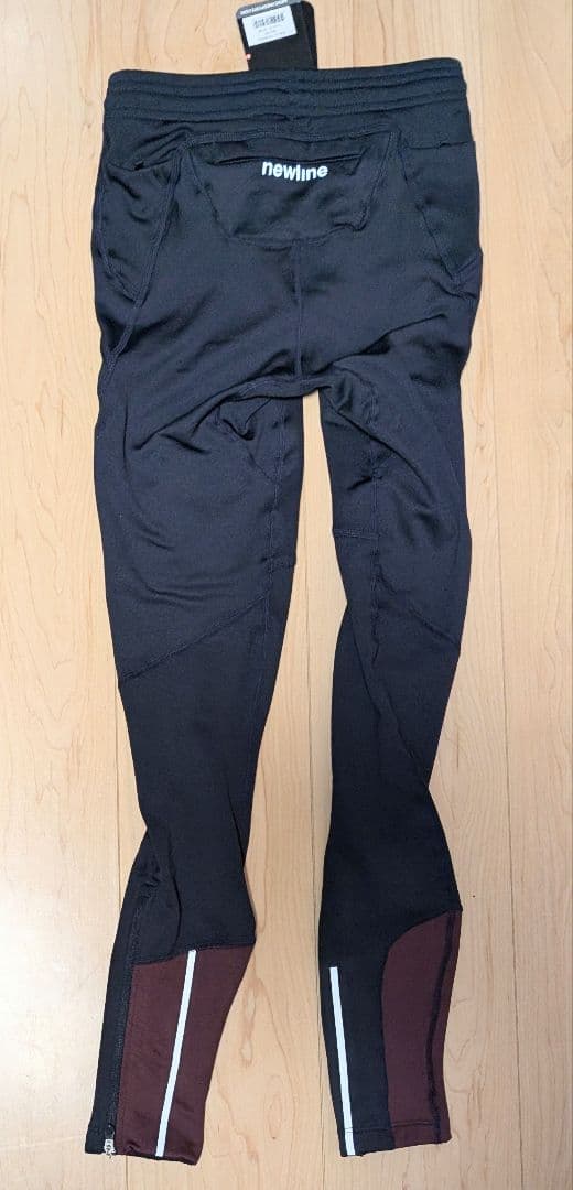 Newline ブラック タイツ　加圧　フィットパンツ スパッツ　XSサイズ