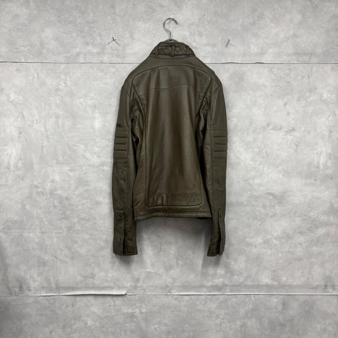 専用★G STAR RAW ラムレザー 本革 ライダースジャケット　N2156