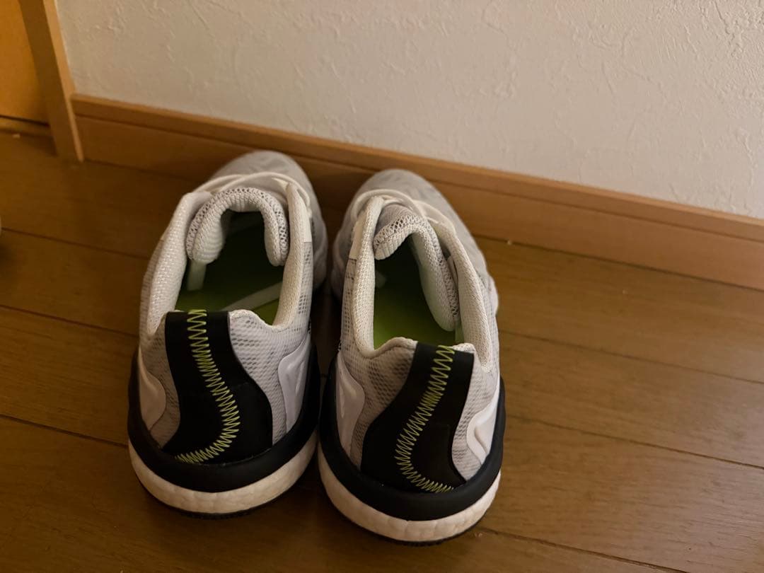 adidas BOOST ゴルフシューズ ホワイト/ブラック