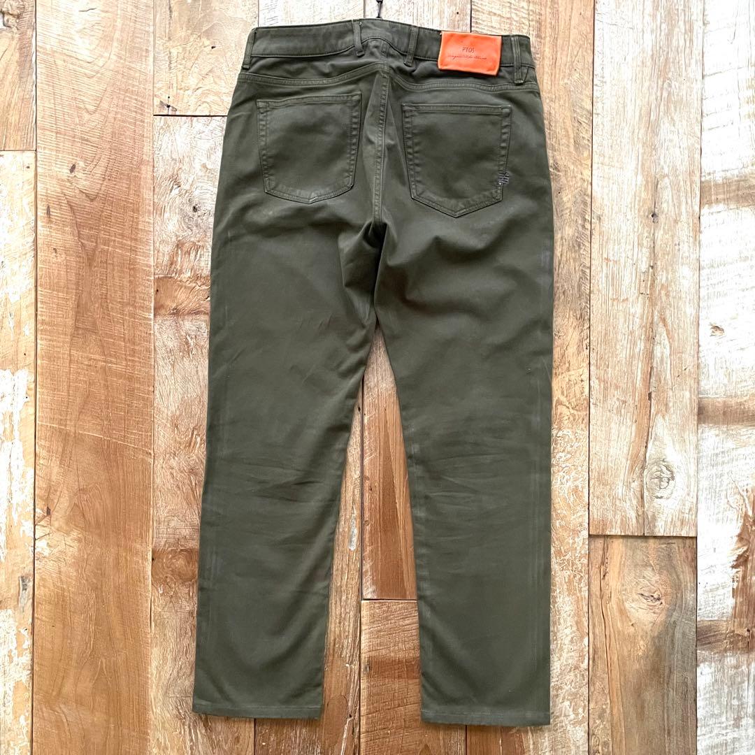 【美品】PT05 SOUL テーパード 5ポケット コットン パンツ 32