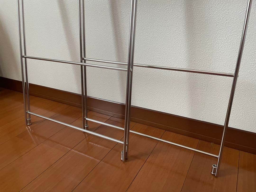 無印良品 ステンレスユニットシェルフ 帆立小 アジャスター付属